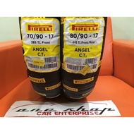 PIRELLI ANGEL CITY / ANGEL CT 70/90-17, 80/90-17 Tubeless / Motorbike Tyre / Motor Tayar