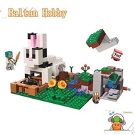 YIB hobby LH5 Compatible with Minecraft The Rabbit Ranch 21181 60157 Building Block Boy Toy EQ1