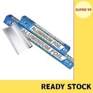 KBM Heavy Duty Aluminium Foil / BBQ Food Wrapping / Baking Foil / Catering Foil / Aluminium Wrap