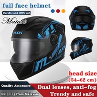 AXK Motorcycle Alliance Icc sticker Helmet Motorcycle Full Face，road racing helmet ，Anti-scratch and wind-proof full face helmet anti-ultraviolet helmet（3 Variant）