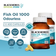 [Bundle of 2] Blackmores Odourless Fish Oil (400s)