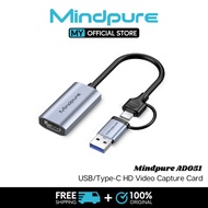 Mindpure AD051 USB/Type-c HD video capture card
