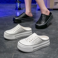 รองเท้าผ้าใบยาง ✨ รองเท้าแบบสวม งานยางใส่ลุยน้ำ ใส่ได้ทั้งผู้ชายและผู้หญิง พร้อมส่ง SHO-KANE