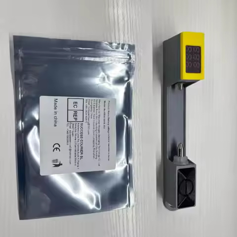 VR452 Battery Internal Resistance Tester for 18650/21700 DC4-12V Double Digital Display 0.56 Inch Vo