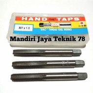 Hand taps M7 x 1.0 price per set contains 3 pieces