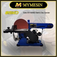 MY Esko EK-406BD Belt & Disc Sander 4" X 6" 500W Industrial Heavy Duty Belt Sander Machine