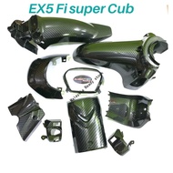 ❂✇💥🇹🇭DREAM SUPER CUB CAT CARBON 🇹🇭💥 Colour / ex5fi /110 supercub part ex5 kambing