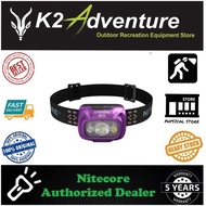 Nitecore NU33 Limited Edition Purple 700L LED Rechargeable Headlamp