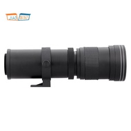 420-800mm F8.3-16 Telephoto Zoom Lens Photography SLR Camera Lens Suitable for Nikon Cameras D7500 D7200 D7100 D750