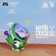 全新絕版 Art Toy Metal Crash Delta 01 Tan Tan Space Pilot 巴斯光年配色 反斗奇兵 STRANGECAT TOYS-EXCLUSIVE "SPACE C