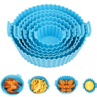 6Pcs Reusable Silicone Air Fryer Liners Basket Mat Pot Suitable for Philips Tower Ninja in The Market