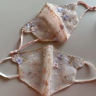 Value yy11 Fairy Embroidery 68 Sunscreen Trendy Beauty Mask Style Net Summer Red Net Exquisite Dopam