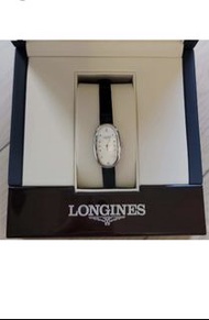 ​[天然真鑽/母貝面] Longines 浪琴 Symphonette 琴韻系列 橢圓鑽石女裝石英錶 (附原廠高級錶盒)