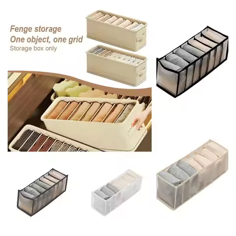 1/2PCS House Storage Box Nylon Mesh Baby Hive Drawers Organizer For Room Underwear Bra Socks Clothes