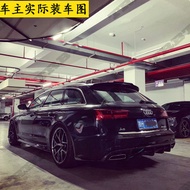 Auto Accessories Fit For Audi A6 A6 Avant Wagon Spoiler 2016-2018 High Quality Carbon Fiber Roof spo
