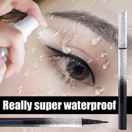 Water Proof Liquid Eyeliner Pen Longlasting Eye Liner Fast Dry Starry Sky Smudgeproof Liner Pen Eye Pencil Cosmetics Black Brown