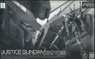 RG Justice Gundam Deactive Mode ZGMF-X09A Model Kit