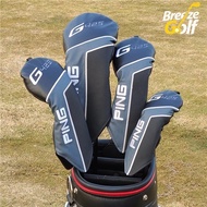 2026 PING-G425 Golf Headcover for Driver Fairway Hybrid head cover putter protective cover PU Leathe