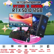 SETCOM+MONITOR BONMECOM2 ครบเซ็ตพร้อมจอ / CPU AMD AM5 RYZEN 5 8500G / RTX 5070 12GB / Case เลือกได้