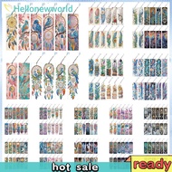 12Pcs DIY Diamond Painting Bookmark with Crystal Pendant Rhinestones Painting Bookmark for Beginners