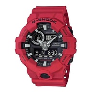 CASIO G-SHOCK DIGITAL QUARTZ RED RESIN GA-700-4ADR-P MEN'S WATCH