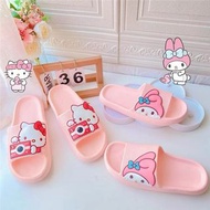 Hello Kitty 拖鞋 slippers 家居 室內 防水 防滑 公仔 melody