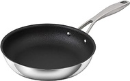 KUHN RIKON Peak Oven-Safe Non-Stick Induction Frying Pan, 9.5 inch/24 cm, Silver