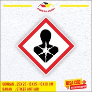 B3 Symbol Label Stickers for Transport Vehicles and Storage in Dangerous and Toxic Materials GHS Can