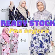 READY STOCK SABELLA Baju Kurung Queeny /Azalia Baju Tanpa Gosok Baju Kurung Ironless