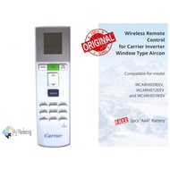 Wireless Remote Control of Carrier Inverter Window Type Aircon + Carrier Aura inverter