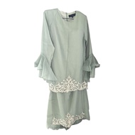 (PRELOVED) JLabella Atelier Kurung - Sage Green