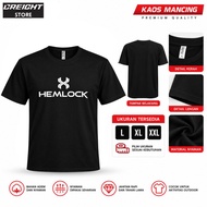 KATUN Men's Hemlock T-Shirt, 30s Combed Cotton, Black Hemlock Logo T-Shirt, Size XL