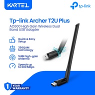 TP-Link Archer T2U Plus Ac600 High Gain Wireless Dual Band USB Adapter | TPLINK