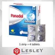 Panadol Soluble Effervescent Tablets 1 Strip - 4s