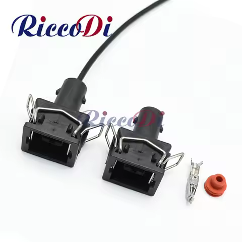 1 Set 1 Pin 6.3mm Automotive Connectors Female Wire Harness Connector 357 972 771 Wire Harness Socke