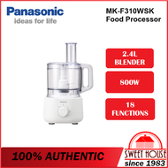 Panasonic MK-F310WSK Food Processor with 5 Accessories for 18 Functions - MKF310WSK MK-F310