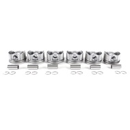6 Pcs Pistons & Rings Accessories Parts Kit 2720303717 2720304017 A2720301018 for E-CLASS M272 CL203