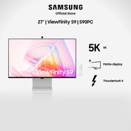 Samsung 27” ViewFinity 5K Monitor S9 (White) / LS27C900PAEXXS