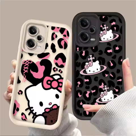 Sanrio Hello Kitty Soft Case for Xiaomi Redmi 15 13 12 15C 14C 14R 13C 12C 10C 4G 5G A5 A4 A3 Turbo 