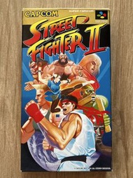 日版 SFC CAPCOM STREET FIGHTER II SF2 SF 街頭霸王 2 快打旋風 初代 8 人街霸 街機移植經典格鬥遊戲