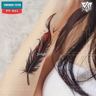 [FT-011] Temporary Tattoo Feather Tattoo