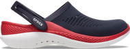 Crocs - 男女皆宜 LiteRide 360 涼鞋 (藍紅色)