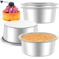 HCYEOU Cake Bake Pan, Round Aluminum Alloy Cake Tin,  4/5/6/7/8/9/10 Inch Non-Stick Heat-Resistant C