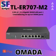 TP LINK TL-ER707-M2 2.5G x2 | 5 x Gigabit WAN/LAN port | Load Balacing on up to 6 WAN ports | 5 Year