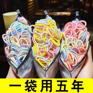 100 pieces of children's non damaging head rope hair circle Korean girls' high e100根儿童不伤发头绳高弹力扎头发绳幼儿小皮筋发饰scffc26.sg12.10