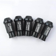 น็อตเฟืองล้อรถยนต์ D1 JDM 50Mm/35Mmกระจังล้อรถสกรูอลูมิเนียมอัลลอยด์รถแข่ง M12x1.5/1.25ยาว20ชิ้น/เซ็