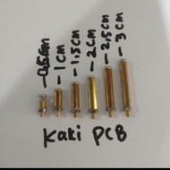 Spacer Legs / PCB Legs 0.5 Cm/ 1.5 Cm / 2 Cm Brass | Pcb Spacer Size 0.5 Cm/ 1.5 Cm / 2 Cm