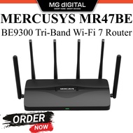 [READY STOCK] Mercusys MR47BE BE9300 Tri-Band Wi-Fi 7 Router Blazing-Fast 9214 Mbps Tri-Band Speeds