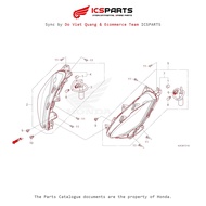 Front Turn Signal (F37-10-B) HONDA Vision 110 (2021+) Parts Catalog