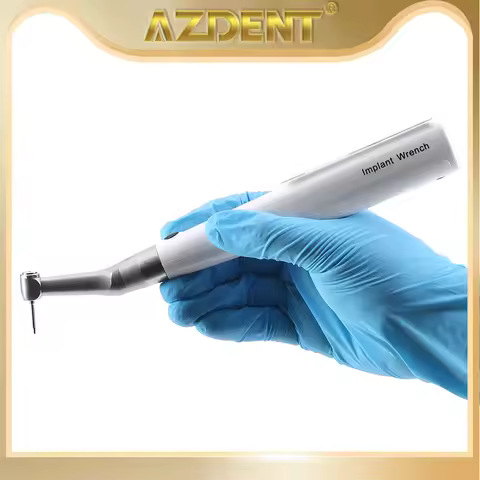 AZDENT Dental Electric Implant Wrench Torque Motor Wireless 16 Types of Screwdrivers Kit Azdent Dent